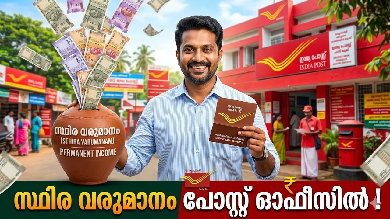 BIG Permanent Income from Post Office 🎁🎁 പോസ്റ്റോഫിസിൽ നിന്ന് സ്ഥിര വരുമാനം 🤑🤑