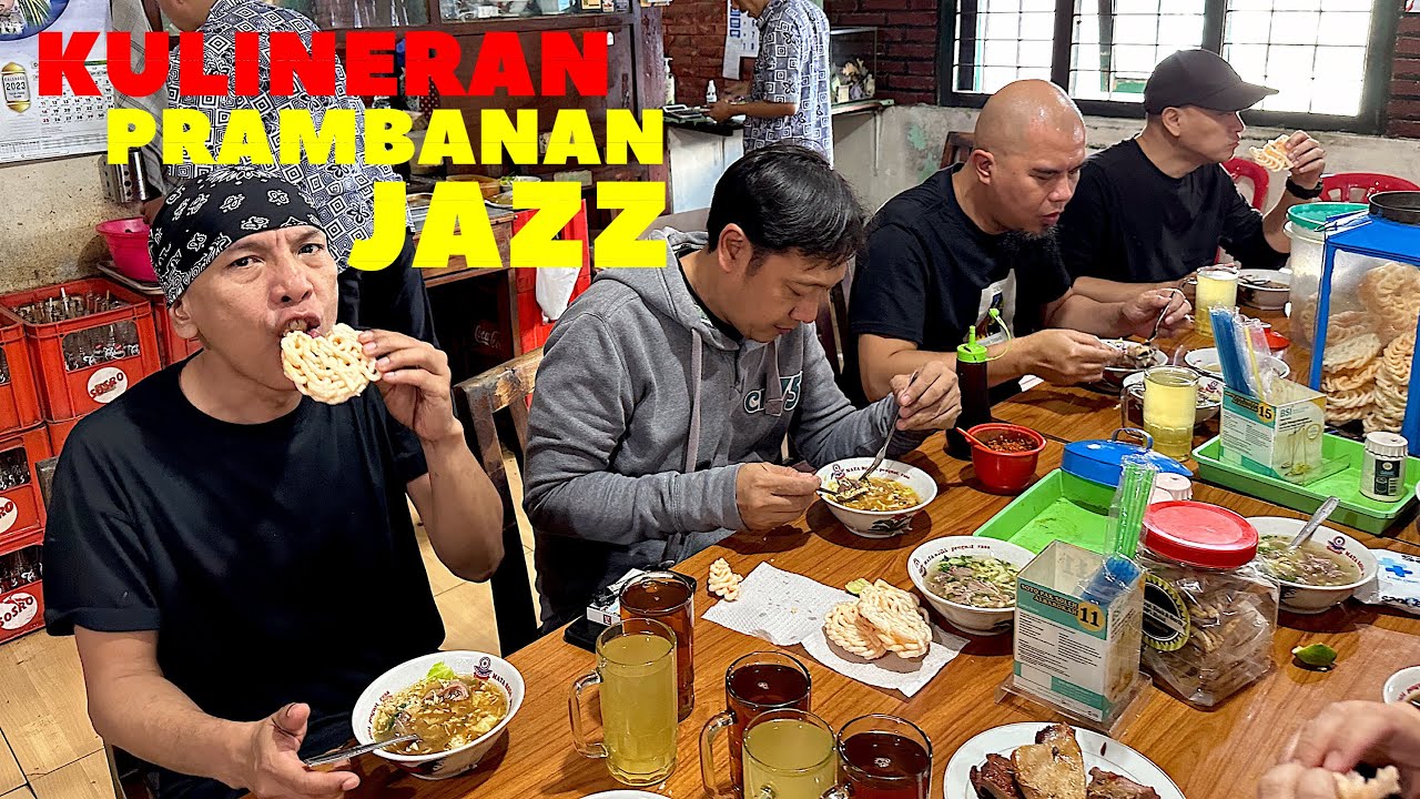 DEWA 19 KULINERAN SOTO SOLEH JOGJA,SEBELUM MANGGUNG DI PRAMBANAN JAZZ 2023