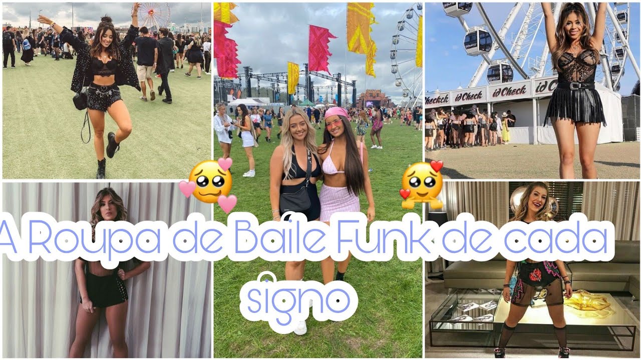 A ROUPA DE BAILE FUNK DE CADA SIGNO - MUNDO DOS SIGNOS
