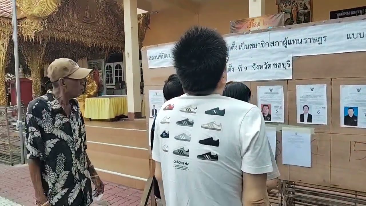 Wahltag in Thailand