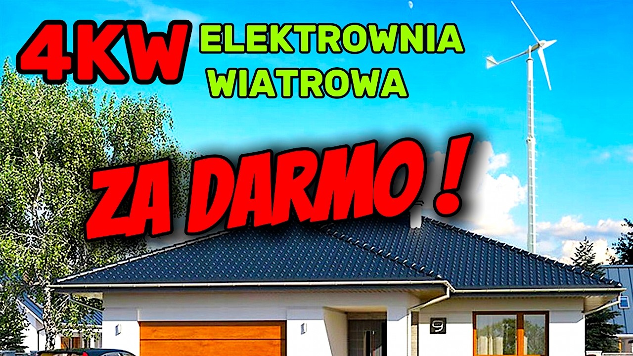 ELEKTROWNIA WIATROWA ZA DARMO CZYLI DOPŁATY Z PROGRAMU MOJA ELEKTROWNIA WIATROWA