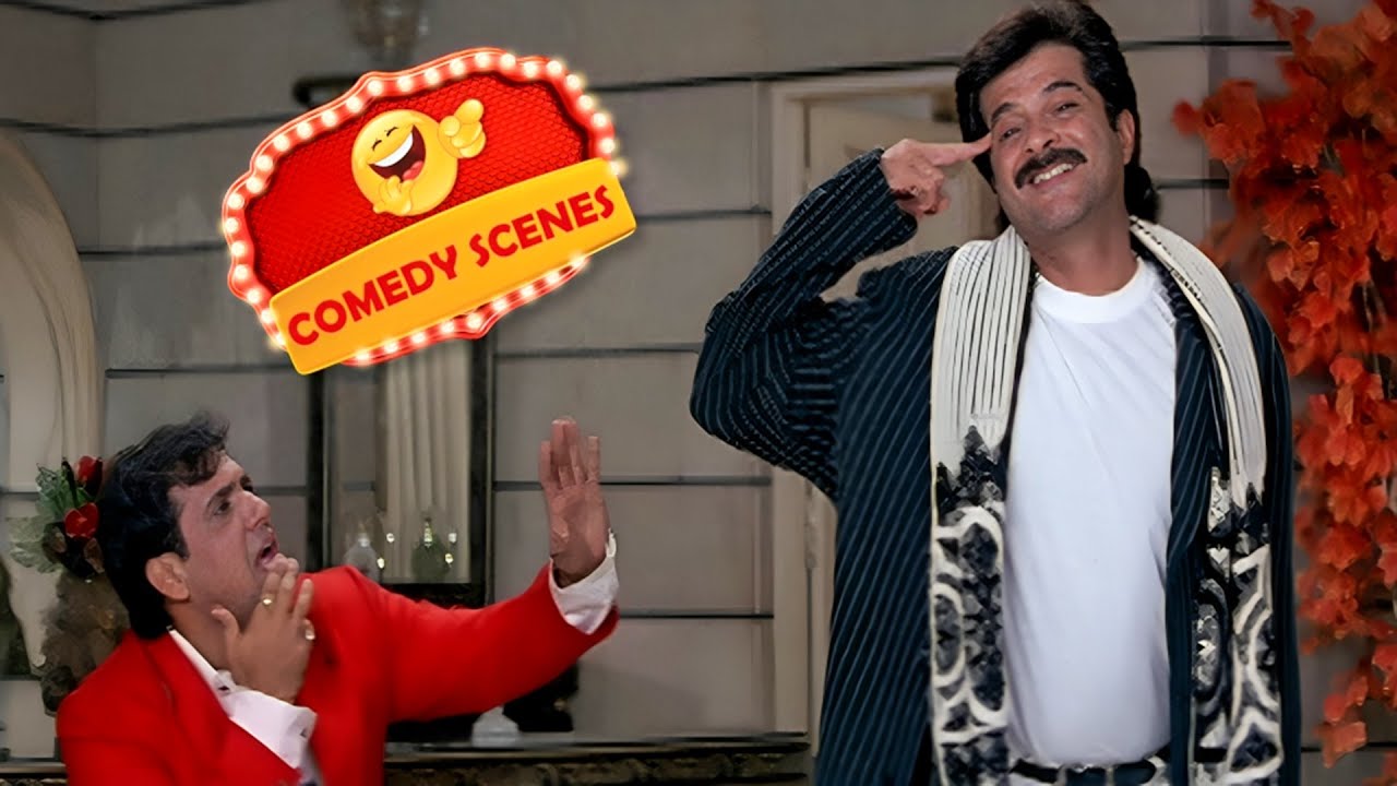 क्यों मेरे पीछे पड़ा है मेरे बाप | Govinda Anil Kapoor Comedy Scene | Hindi Movie