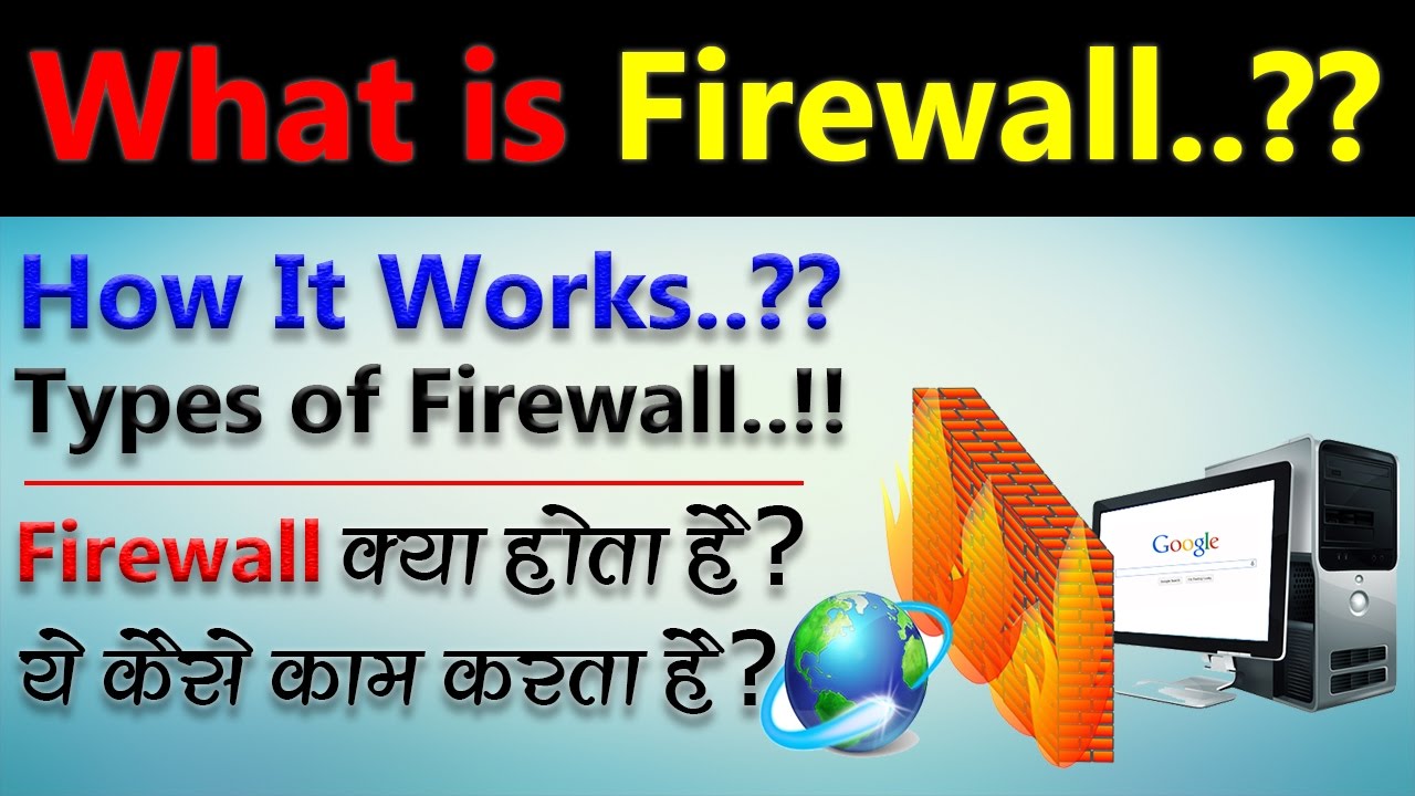 What is Firewall and How It Works.. Explain.. | In Hindi/Urdu |