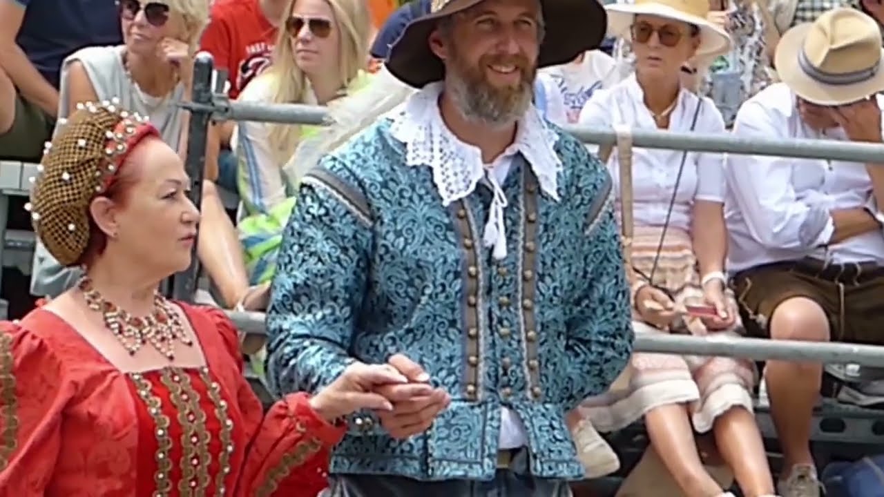 Wallenstein Umzug 2022 (Perfekter Film) mit deutschen Untertiteln/Erklärung #Wallenstein #Memmingen