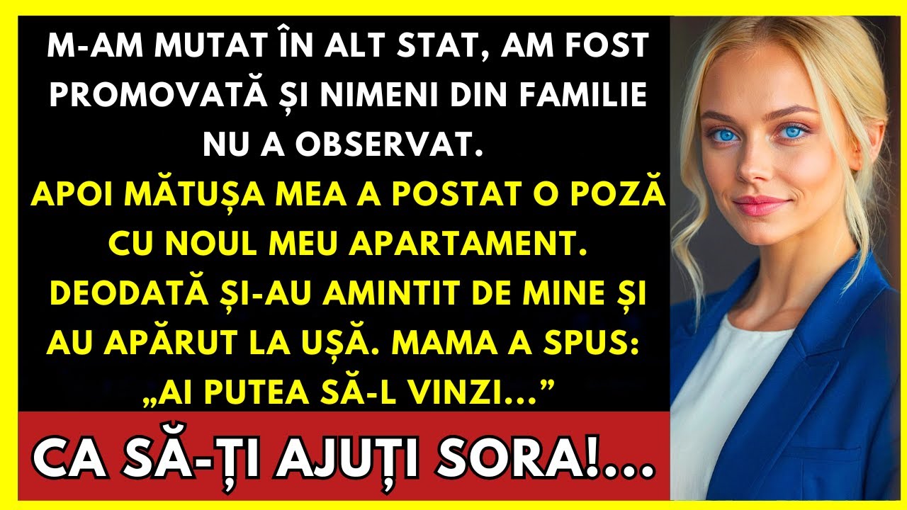 M-Am Mutat Și Nimeni Nu A Observat. Mătușa A Postat O Poză Cu Apartamentul. Dintr-Odată...