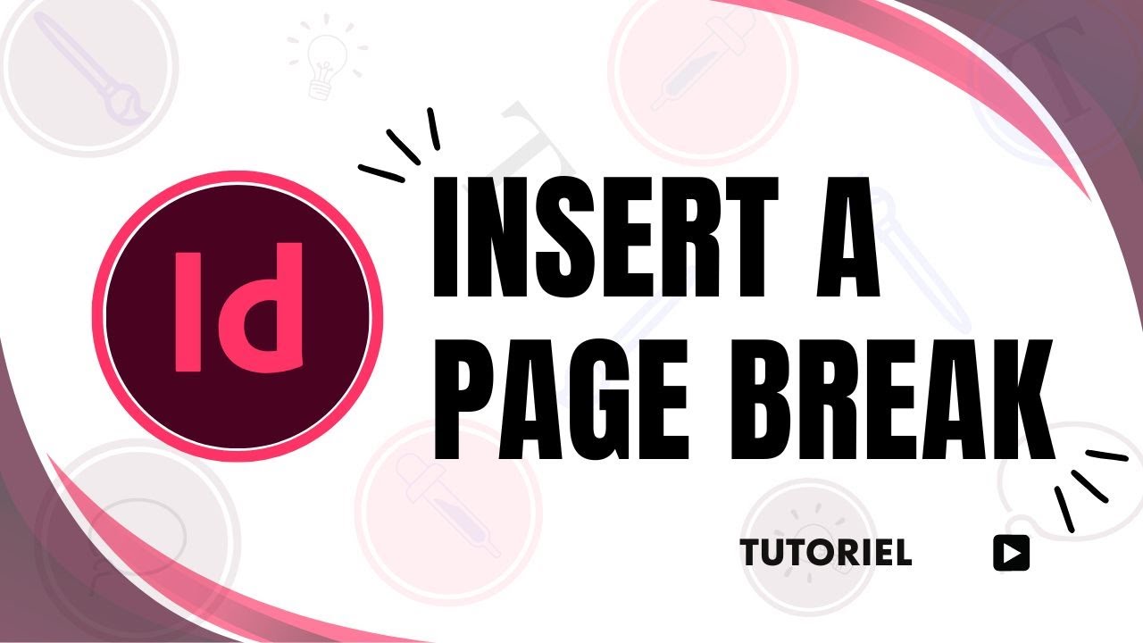 How to Insert a Page Break in InDesign