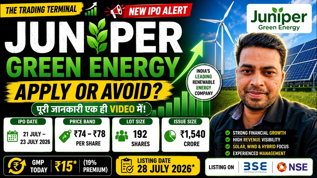 Juniper Green Energy IPO Review 2026 | Apply or Avoid? | Full Analysis | GMP | Complete IPO Review |