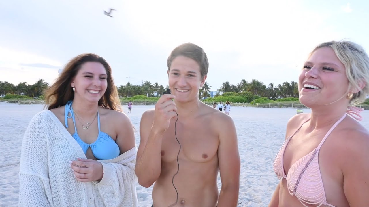Interviewing girls on South Beach, Miami (Part 4)