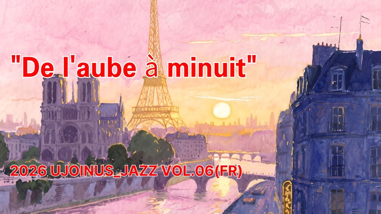 🌇 Une Journée Parfaite à Paris: De l'Aube à Minuit | Full Album | UJOINUS_JAZZ Vol. 06 (FR)