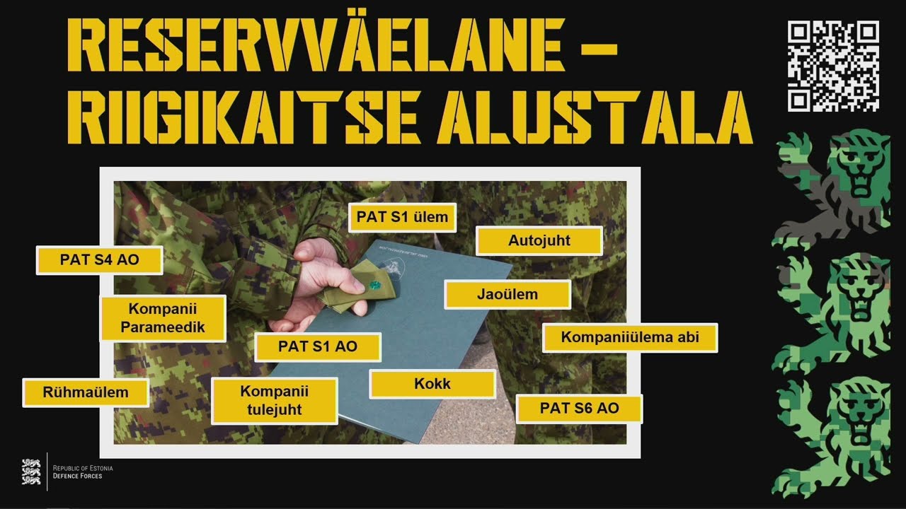 Ajateenistuse väljaõppe tutvustus