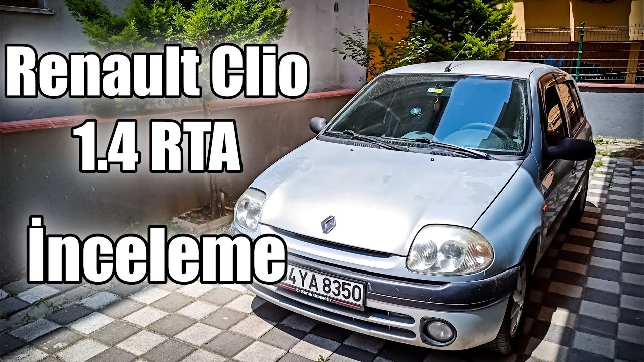 2001 Renault Clio HB 1.4 8v RTA - İNCELEME