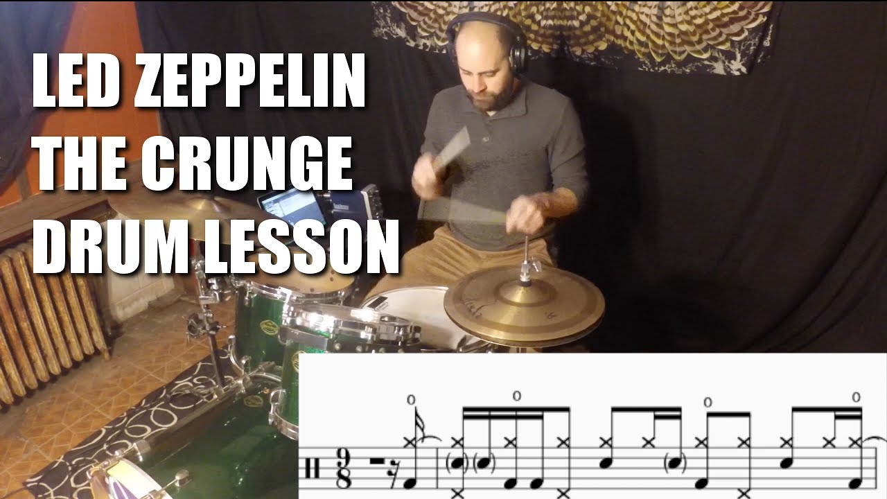 Led Zeppelin - The Crunge | Three Strategy Drum Lesson
