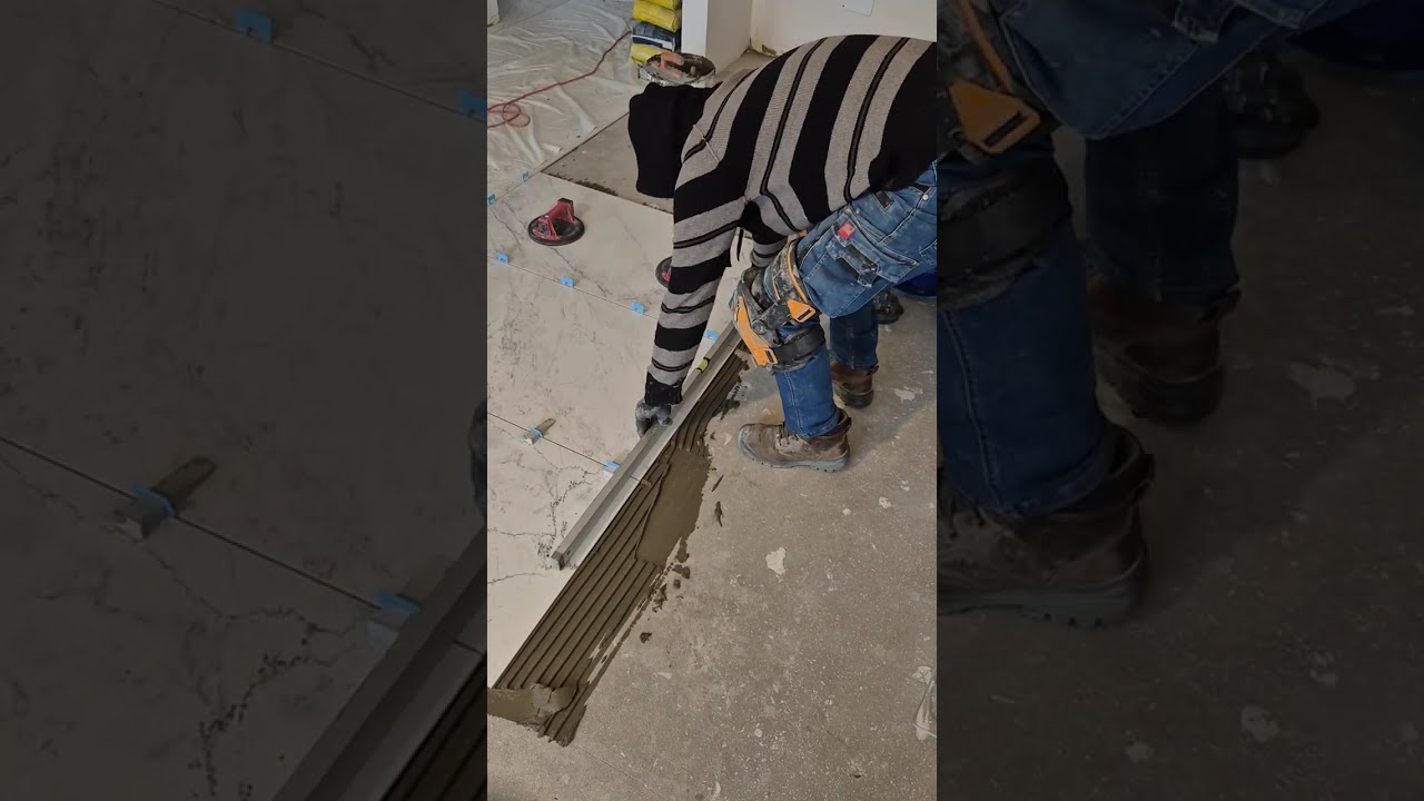 układanie płytek gresowych