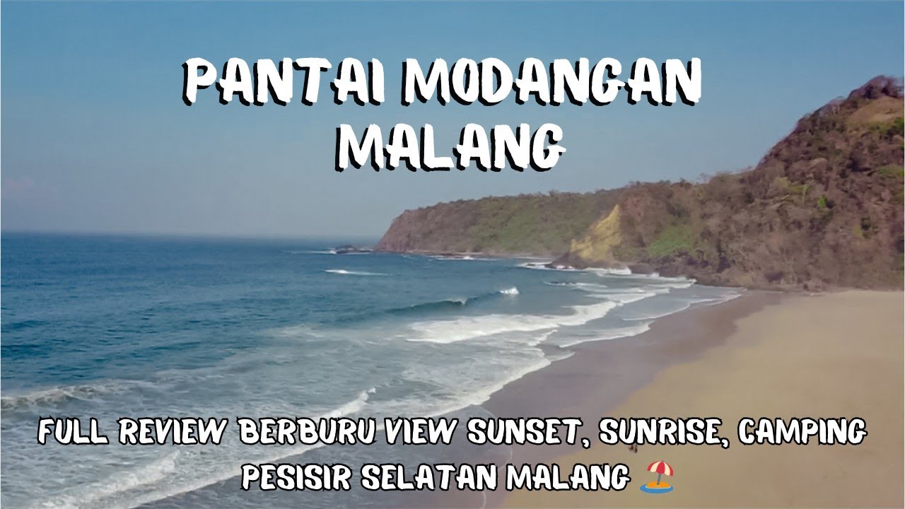 PANTAI MODANGAN MALANG FULL REVIEW | REKOMENDASI PANTAI HITS DEKAT JLS MALANG - BLITAR 2024