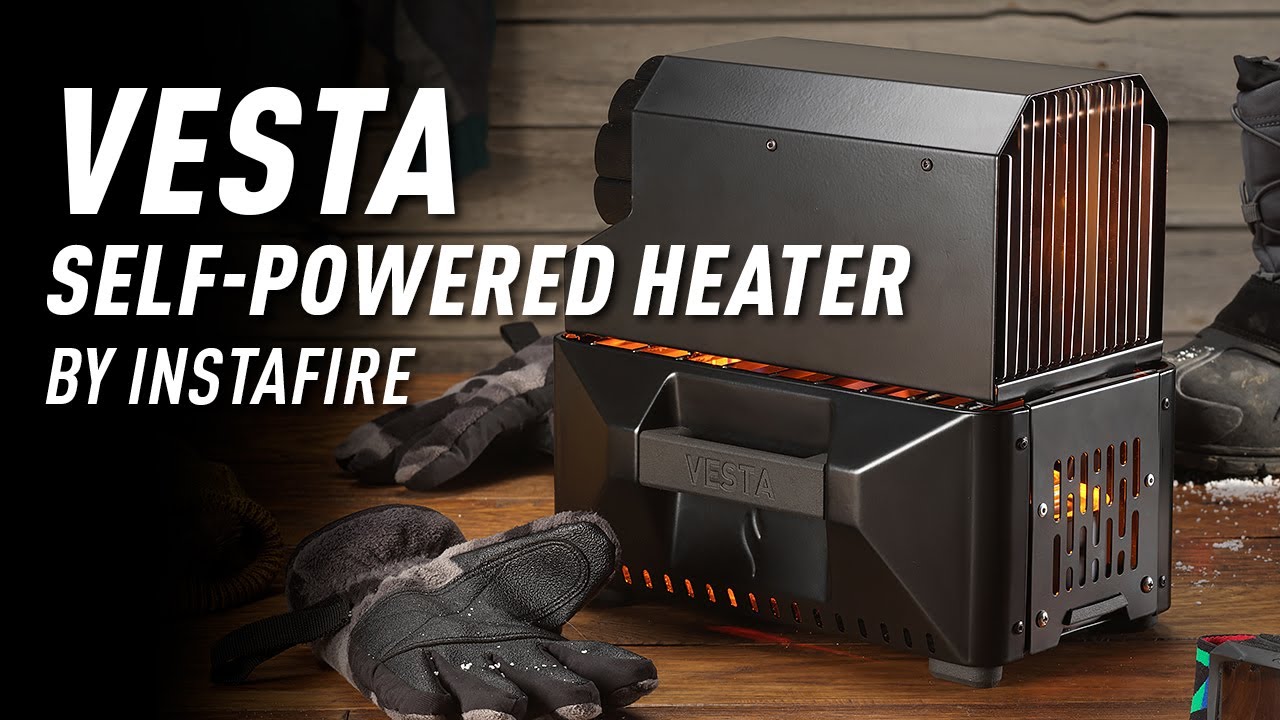 Vesta Self-Powered Heater by InstaFire