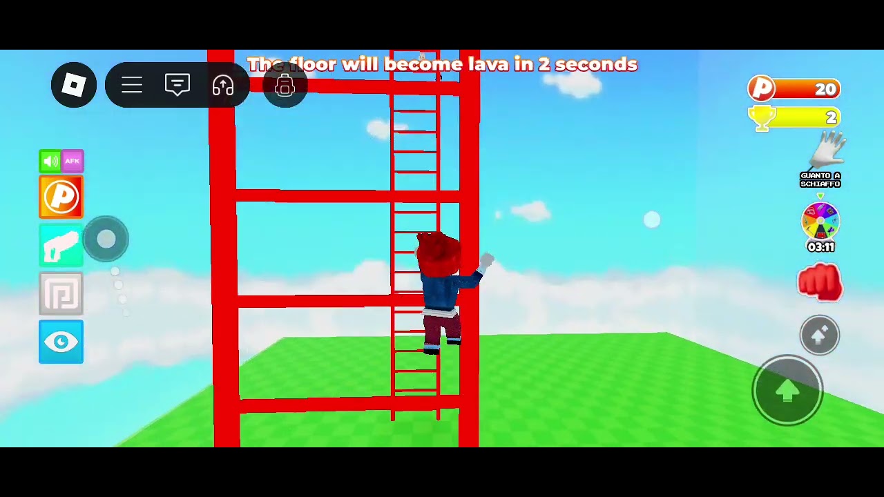 Registro per la prima volta un video mentre gioco a roblox 😁