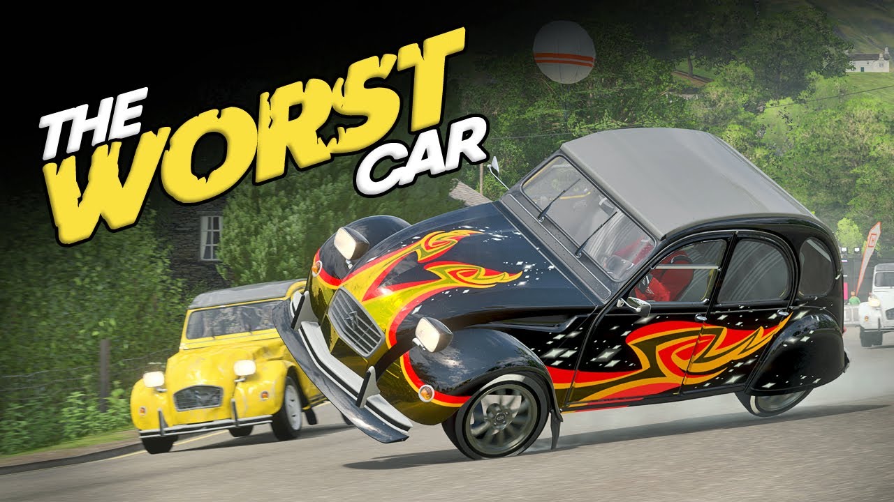 The Worst Car  (Failrace Forza Horizon 4 Racing)