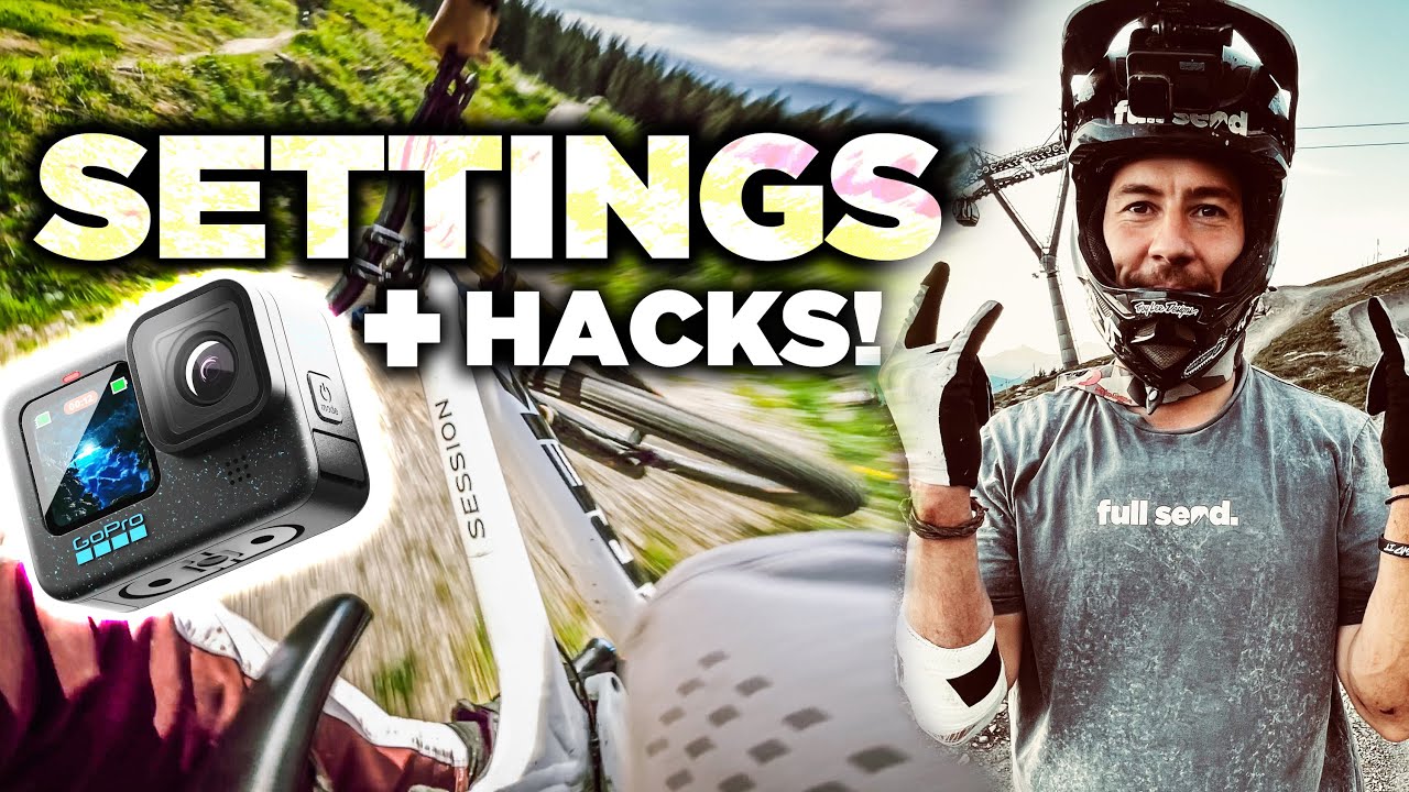 DIE PERFEKTEN GOPRO SETTINGS für MTB?! + Hacks