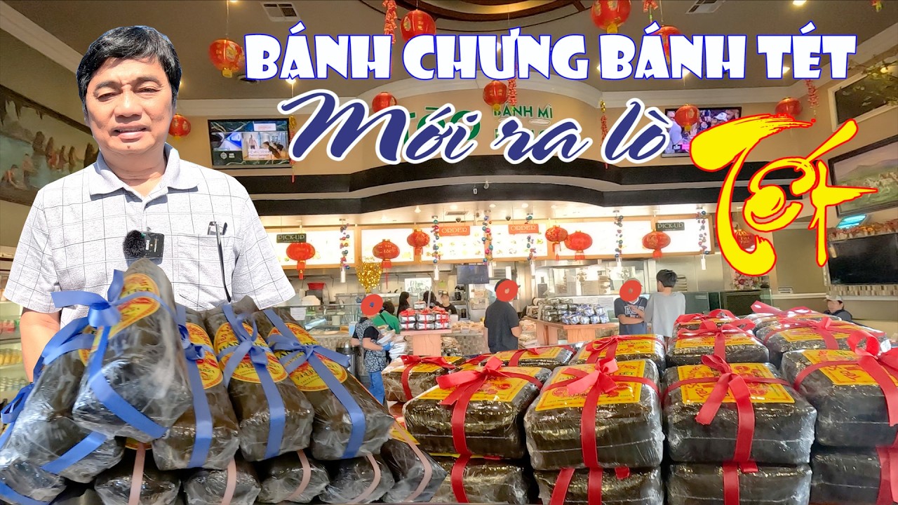 Ngày đầu mới ra lò mẻ bánh chưng bánh tét đầu tiên bán cho bà con ăn tết Bính Ngọ2026 Tèo Sandwiches