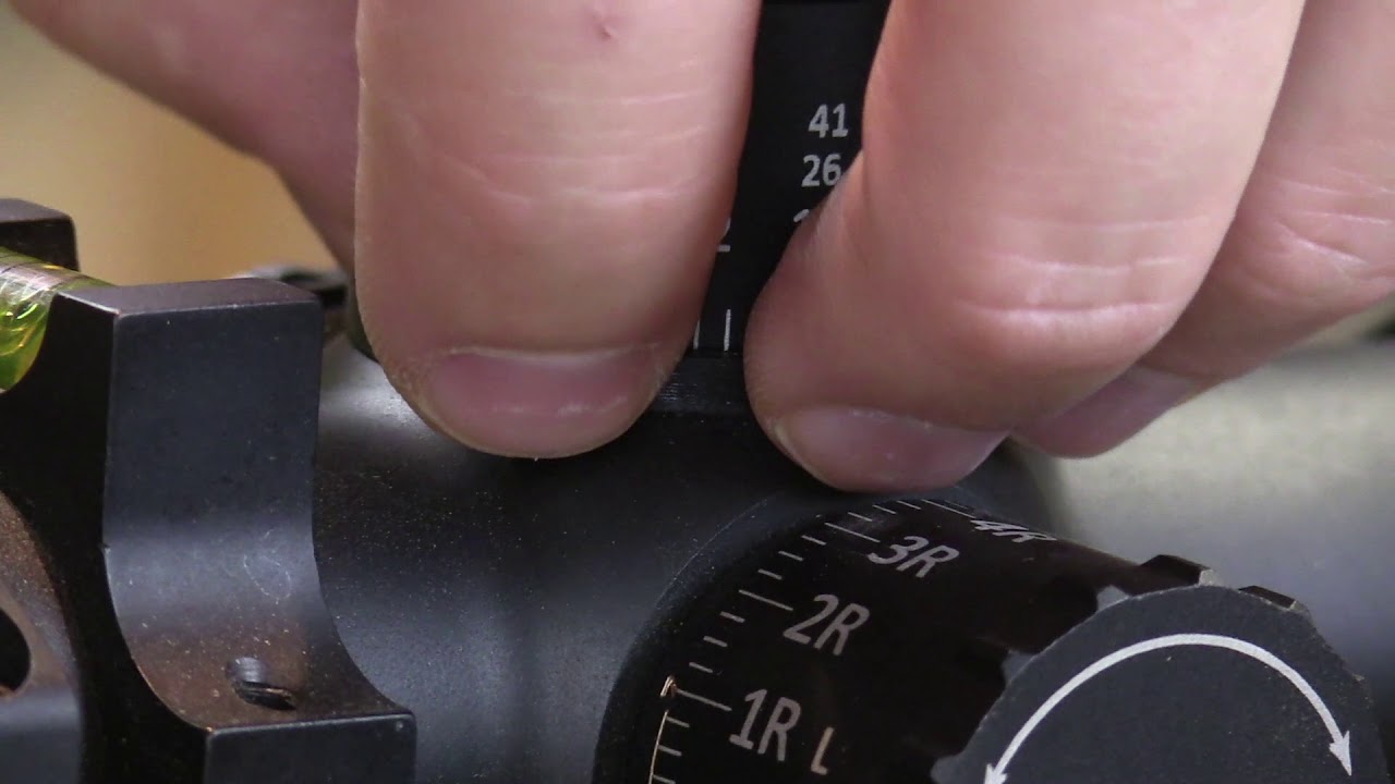 Sightron SIII zero stop