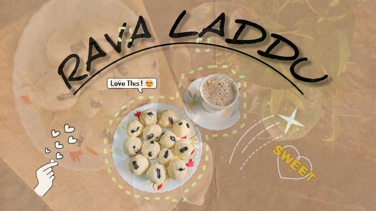 Easy Rava Laddu | Soft & Tasty Homemade Sweet 🍬@YAASHdiaries #sweet #cookingathome 