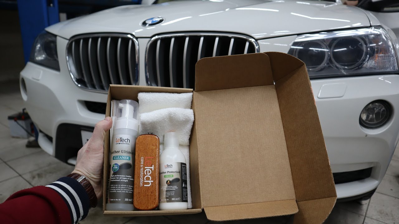 Химчистка кожи салона от LeTech. Эксперимент с BMW X3