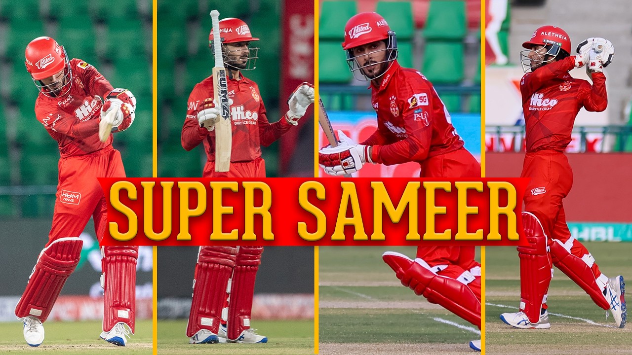 Super Sameer 🔥 | Complete Batting Performance 🏏  | MZB1U