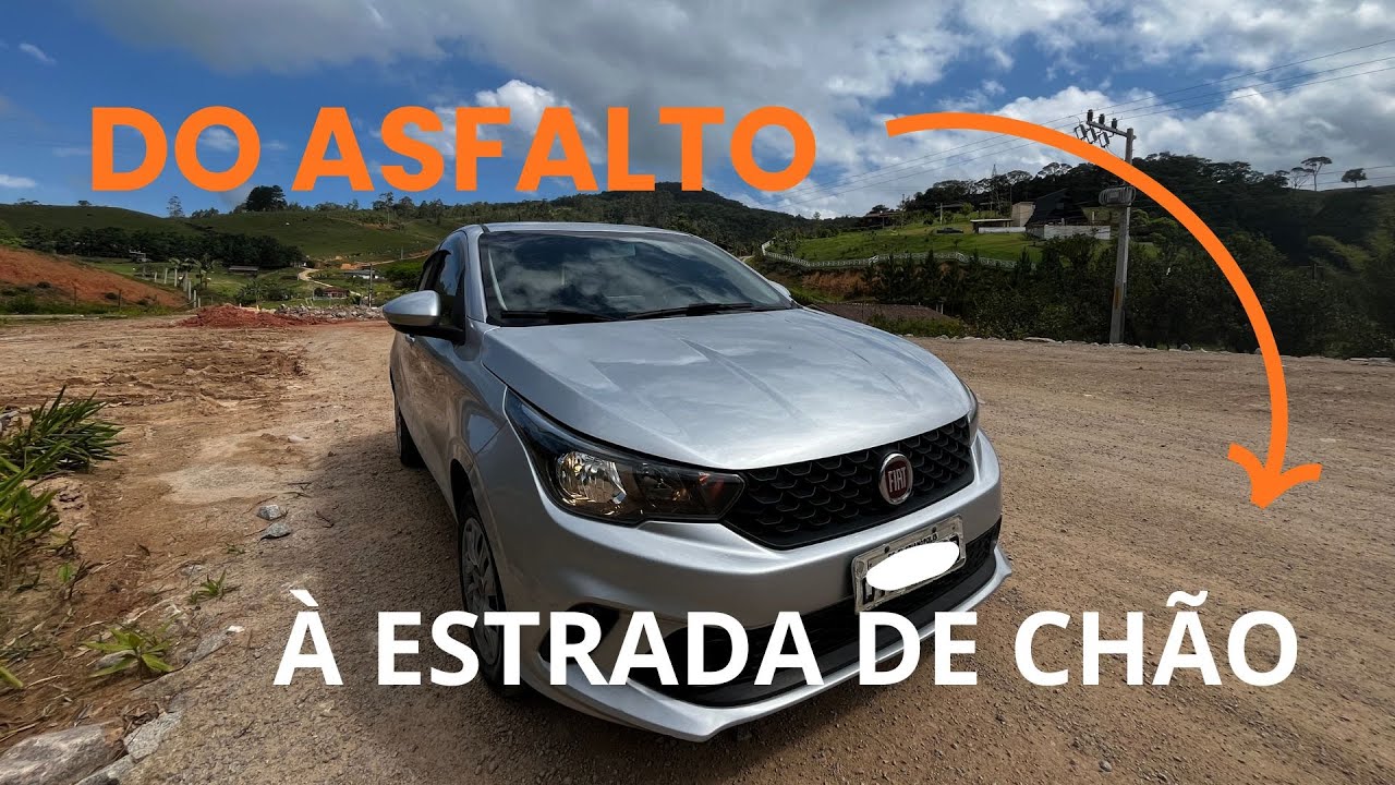 Levei o Fiat Argo até o interior de São Pedro de Alcântara - Pov Drive