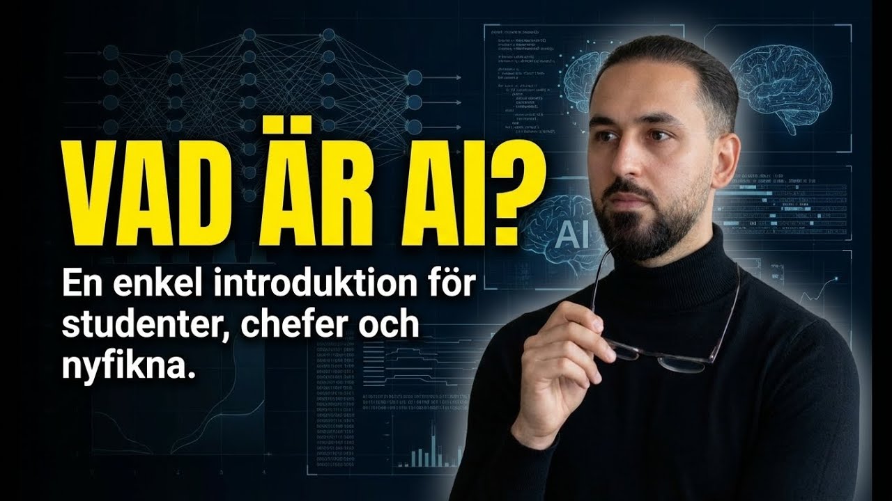 Vad är AI? En enkel introduktion för studenter, chefer och nyfikna