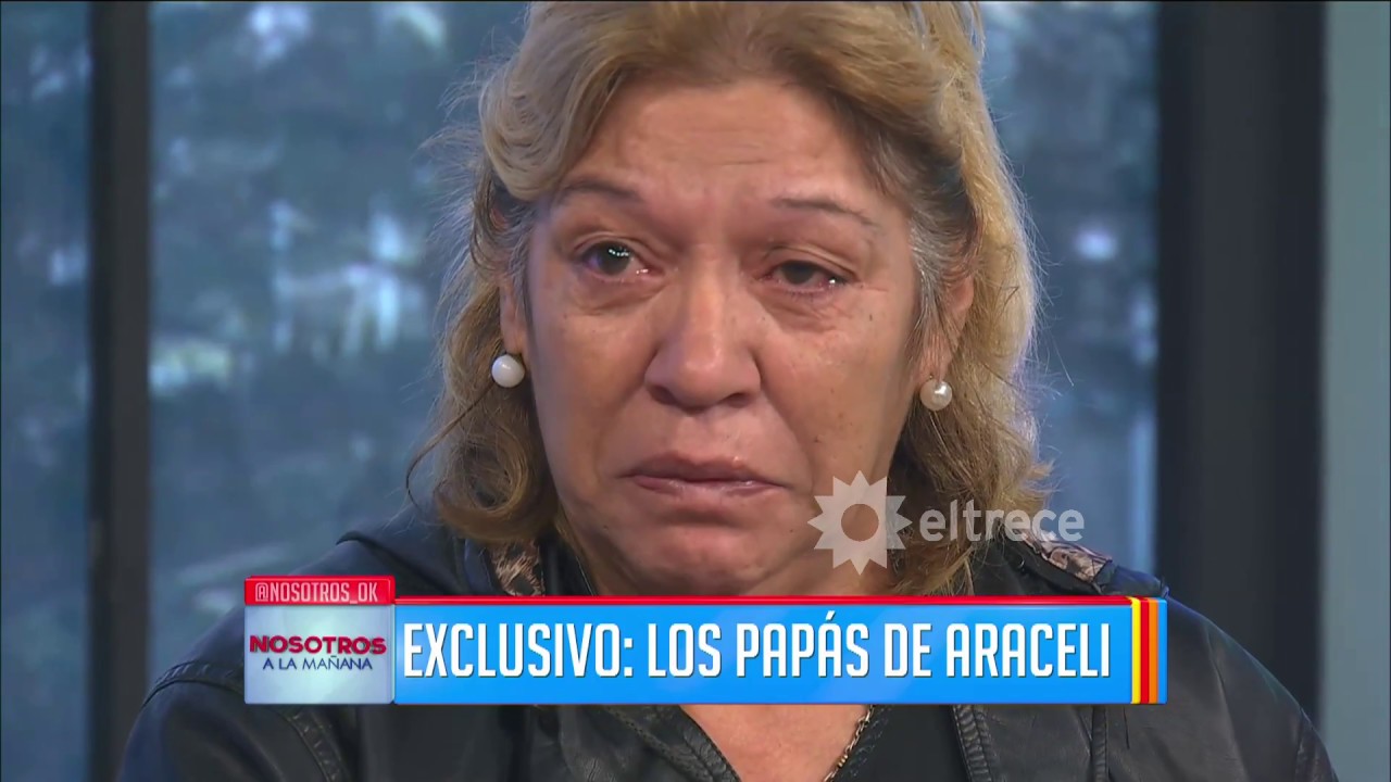 El desgarrador relato de la madre cuando reconoció el cuerpo de Araceli