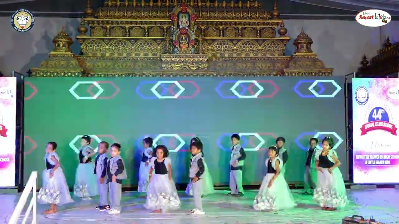 LKG &UKG | Dinkha chikha song|44 Annual Celebrations NEW LITTLE FLOWER SCHOOL2025-2026