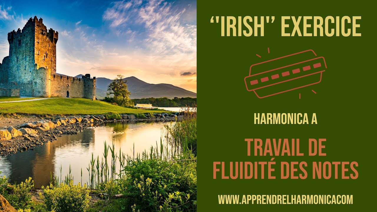 ''Irish'' Exercice -  Harmonica A - Paul Lassey
