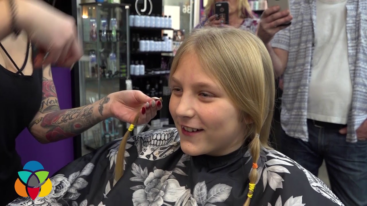 11 year-old local boy donates hair to Wigs for Kids BC