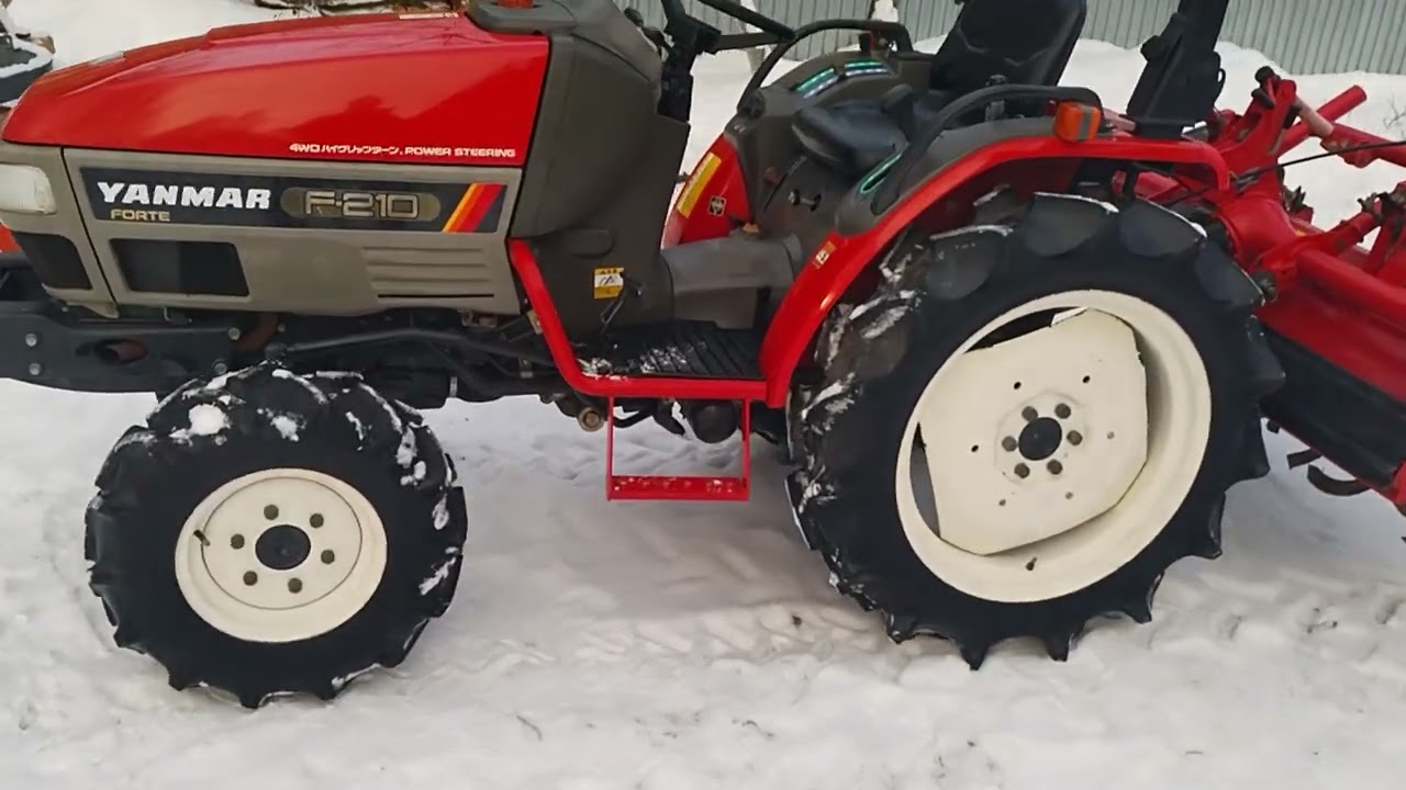 Японский минитрактор Yanmar F210