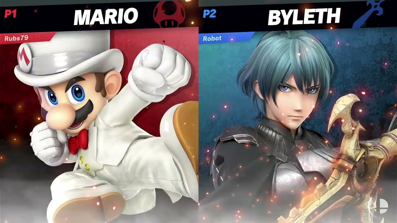AConfusedRobot (Byleth) vs Ruben2079 (Mario) - LR1 - BSC ARCADE Series #96 [RJW vs Velvet Civil War]