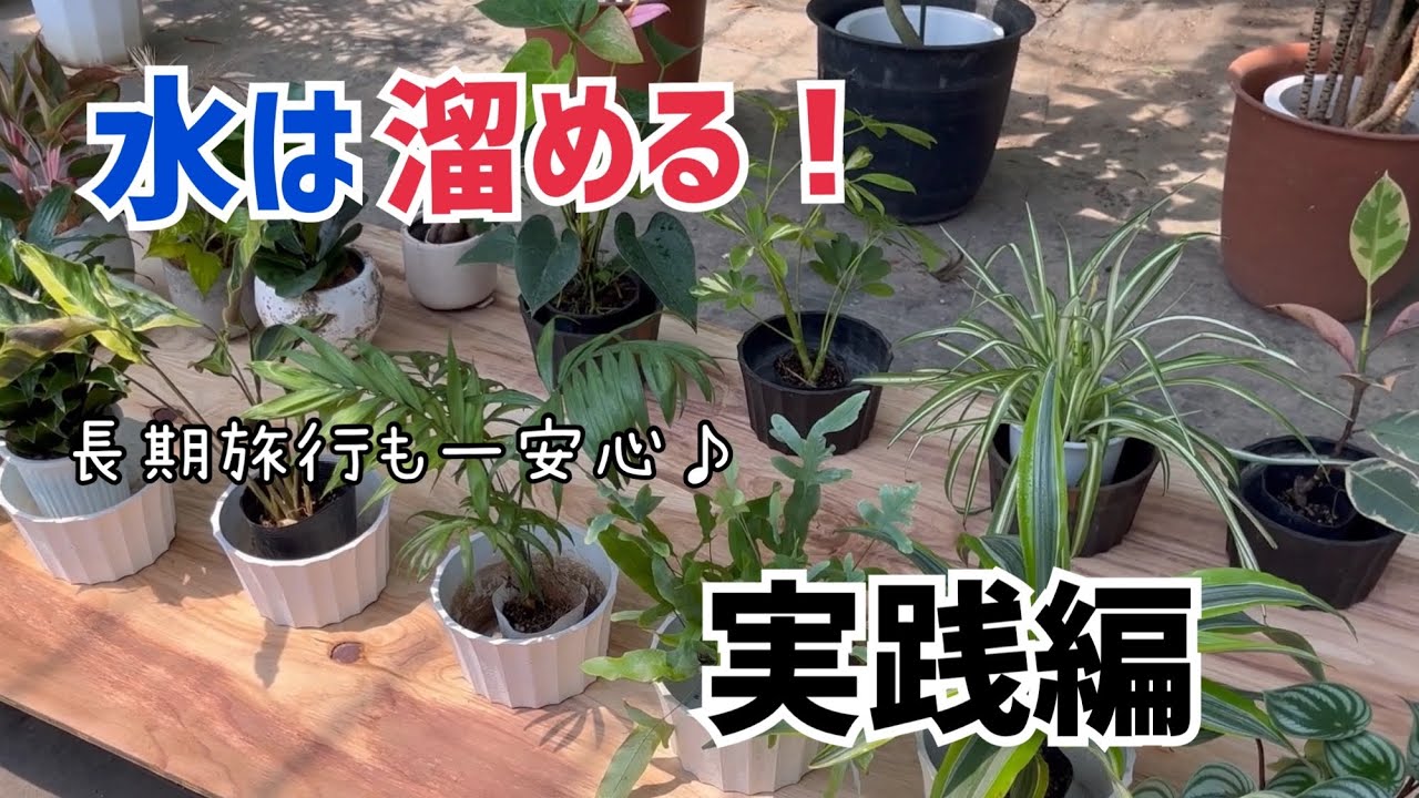 [水管理]水は溜める。実践編