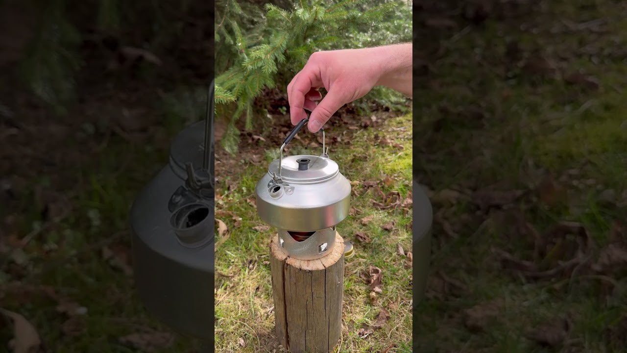 Test Trangia Spirit Burner &ndash; mała kuchenka, wielka moc! 🔥 #shorts