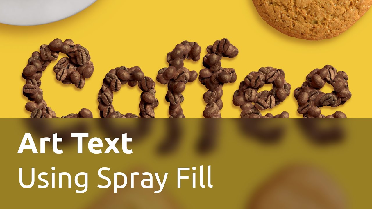 Using Spray Fill - Art Text 4 Tutorial