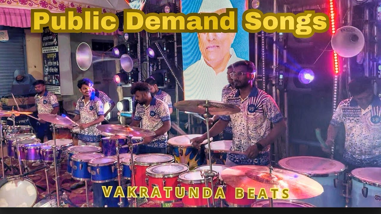 Public Demand Songs | Vakratunda Beats | Most Demanded Songs On Banjo Party | Onemadmusician | Banjo