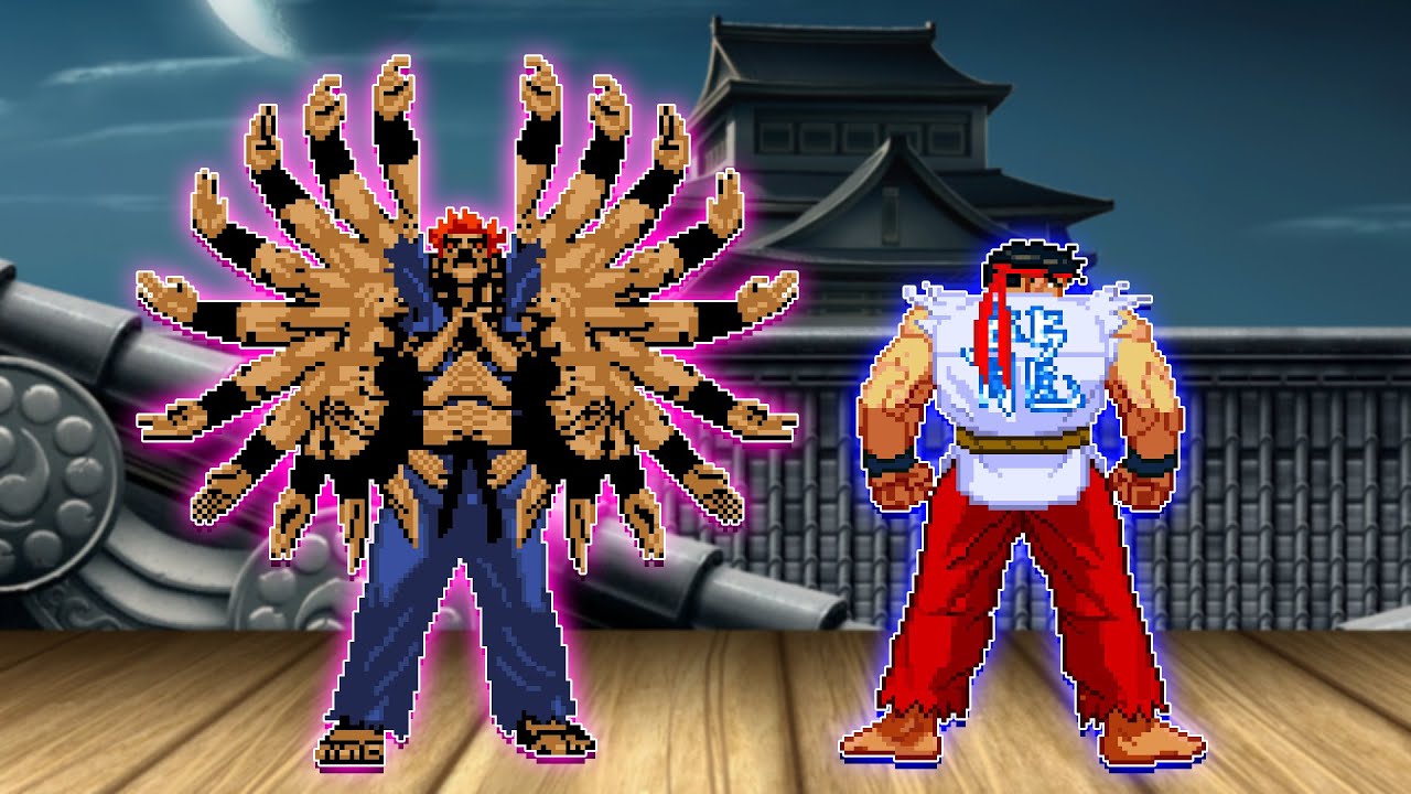 Akuma Orochi Vs Shin Ryu Remake 2024