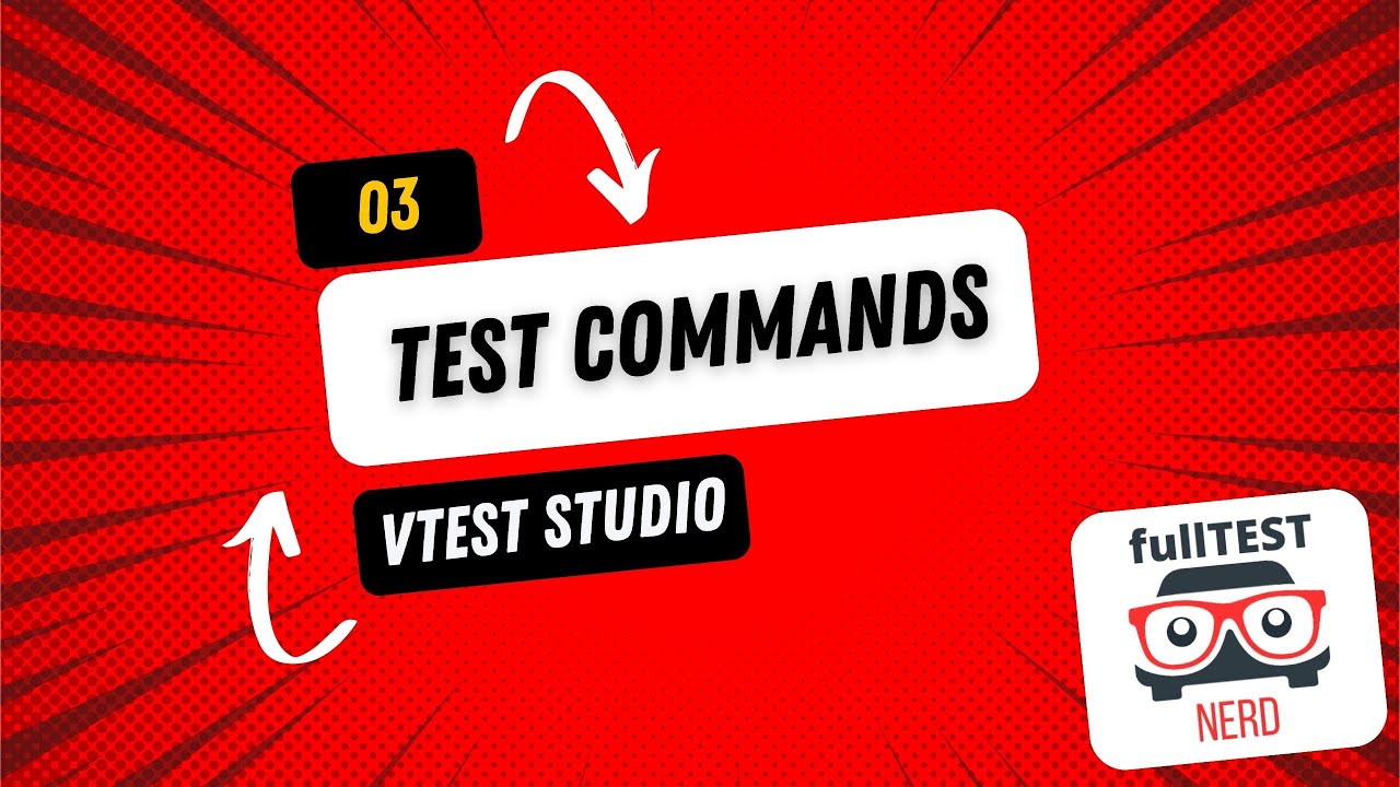 03 Команды тестирования vTEST Studio
