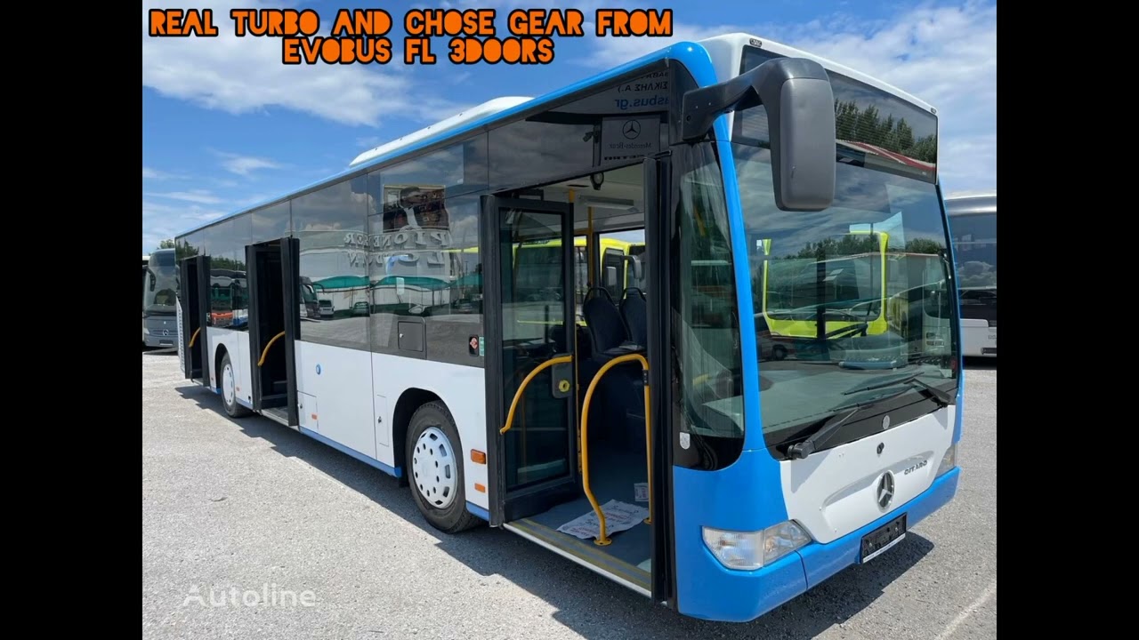 Real turbo from Real Mercedes Benz citaro evobus Fl 3doors