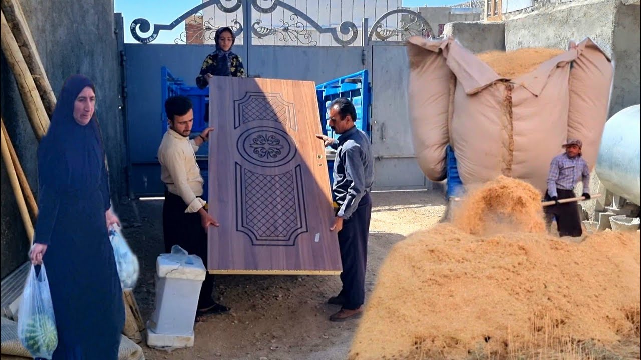 From buying building materials to loading straw in Ahvaz by Abbas and Amir