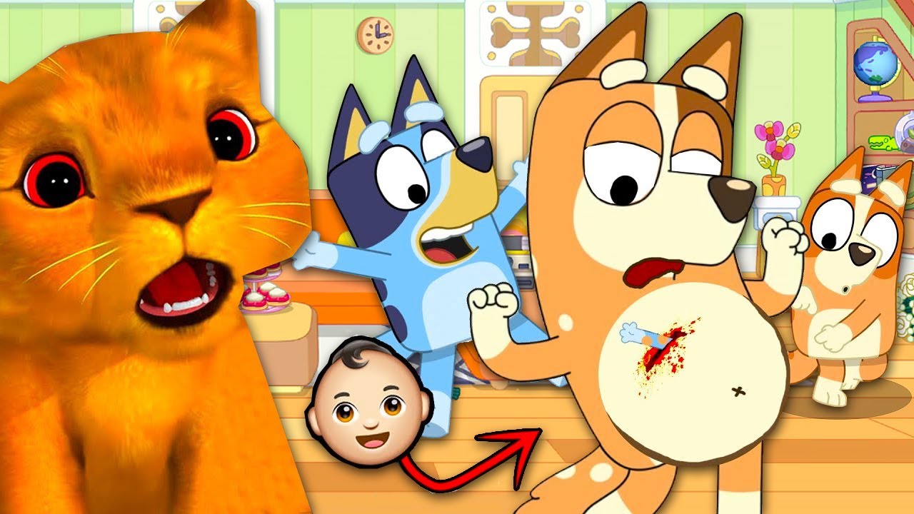 MÃE DA BLUEY FICOU GRÁVIDA AS 3 HORAS DA MADRUGADA (Assustador)