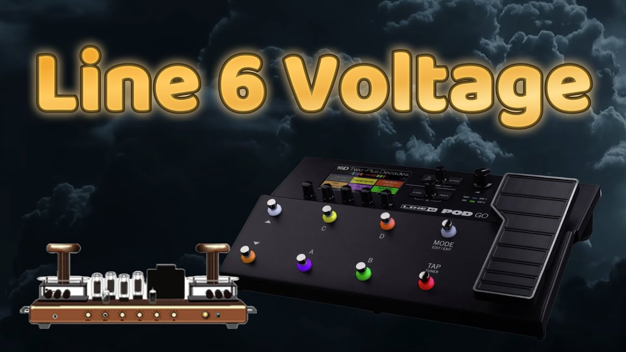 POD GO Line 6 Voltage FREE Preset