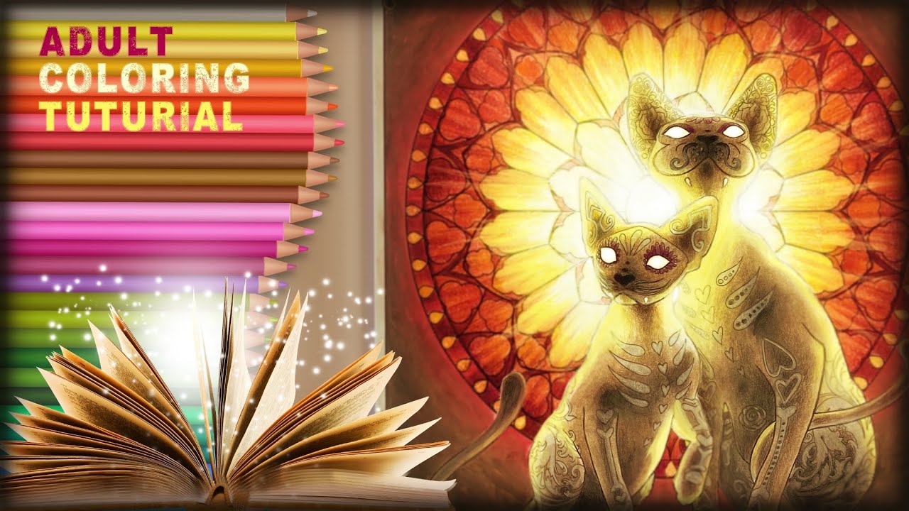 How To Make Your Coloring Pages GLOW Like Magic