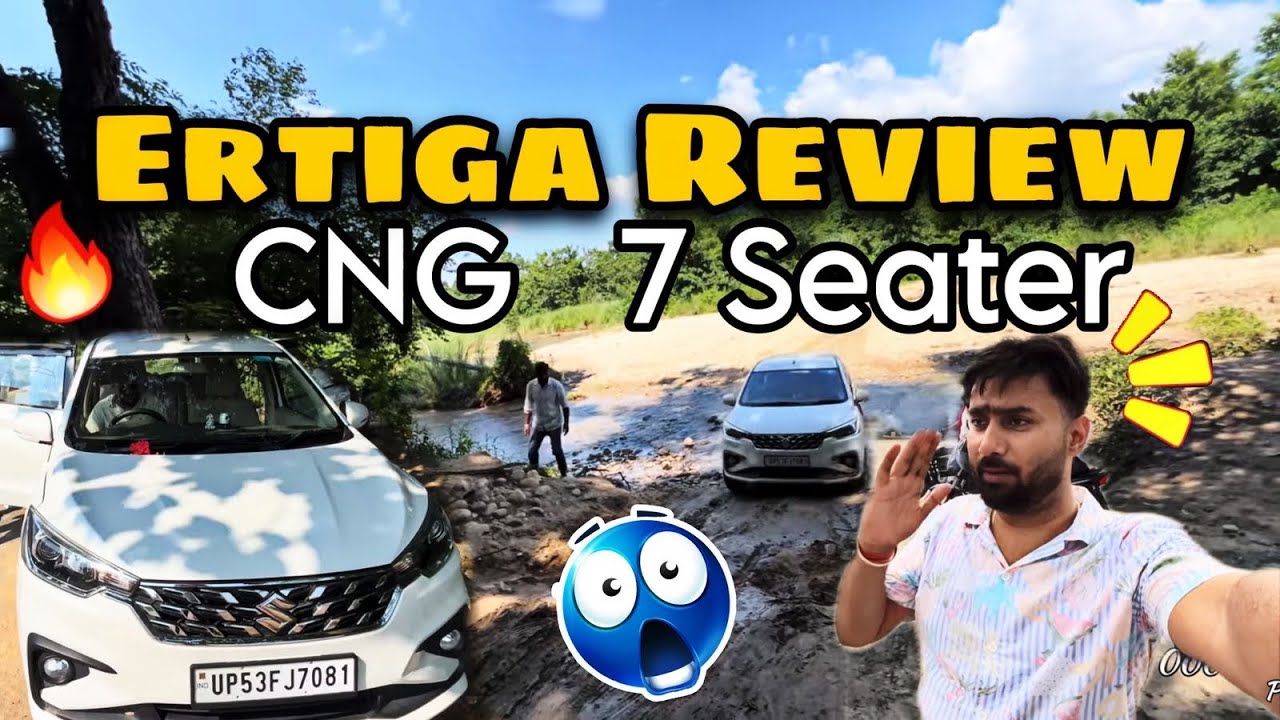 👉 “Ertiga CNG 7 Seater Review | Gorakhpur to Valmiki Nagar Trip 🚗 Comfort, Mileage & Offroad Test!”