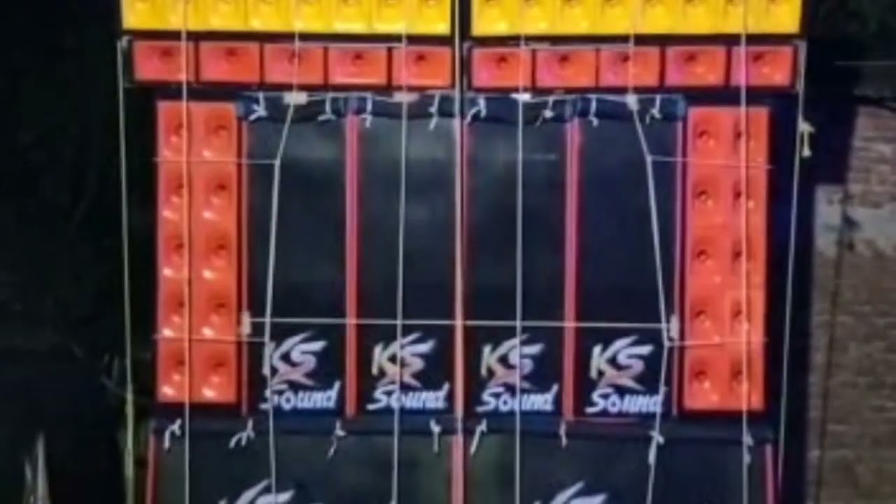 KS sound new setup fast testing।। moyna Te Ks sound jogodhatri Puja te ।। full Compitition video