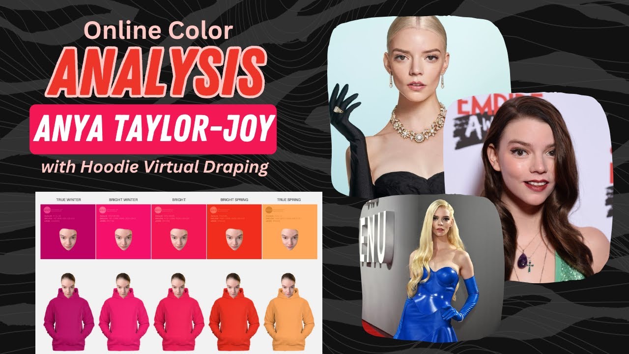 Anya Taylor-Joy’s TRUE Color Season Revealed! | Qolord's Online Color Analysis