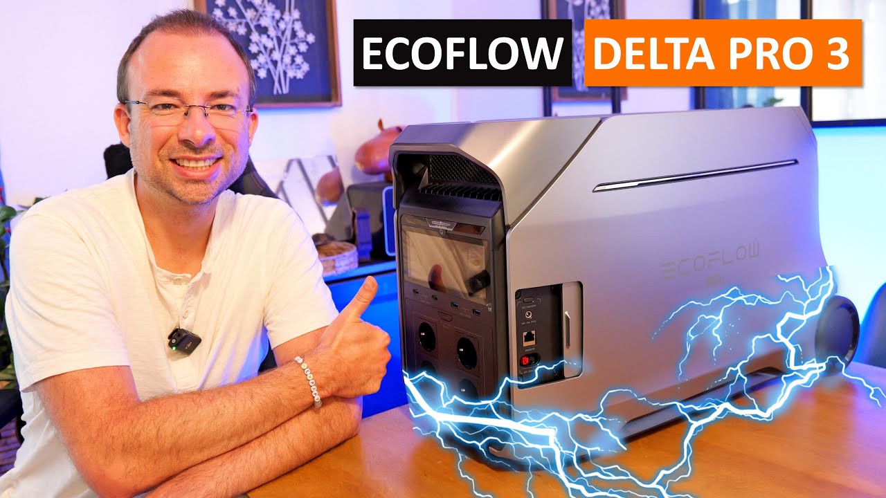 EcoFlow DELTA Pro 3 ❤️ La meilleure station électrique presque portable